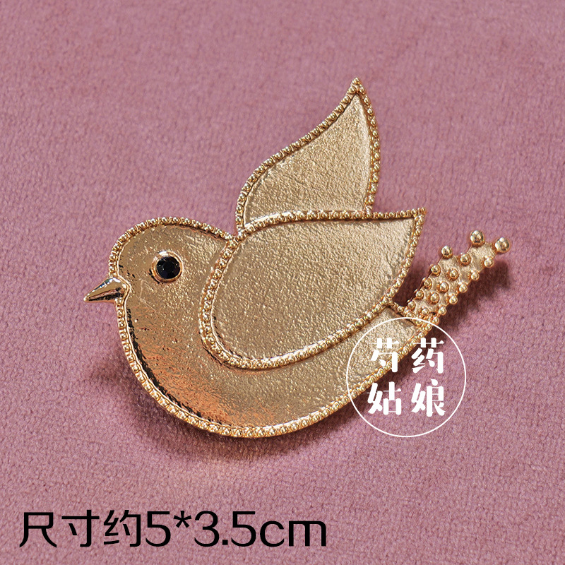 Picture of New Product Mother-Of-Pearl Brooch Jewelry/Intangible Cultural Heritage National Style Dot Green Base Embryo/National Style Holiday Event Handmade DIY Materials