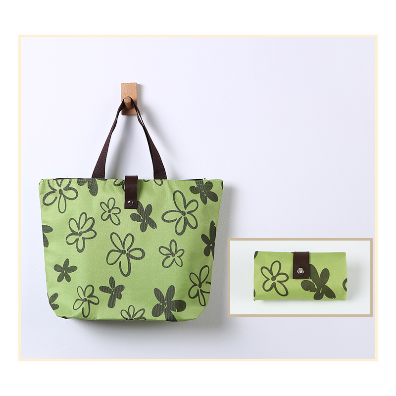 Picture of Oxford Cloth Foldableing Shopping Bag Satchel Shopping Bag Satchel Advertising Environmentally Friendly Foldableable Grocery Shopping Bag Customization