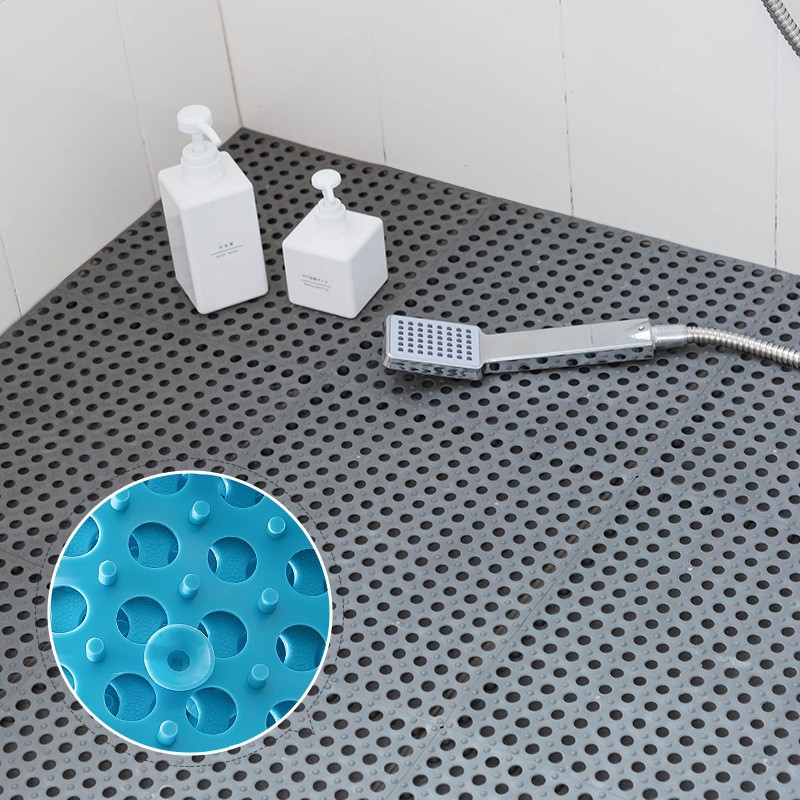 Picture of 30*30 Suction Cup Bathroom Anti-Slip Mat for Shower Room, Bath, Restroom, Toilet Floor Mat, Special for Bathroom Use