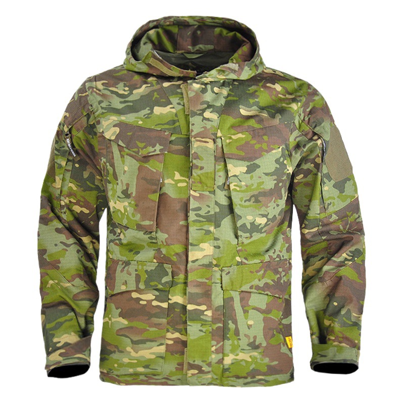 Hye Outdoor M65 Tactical Windbreaker Camouflage Clothing Workwear Jacket City Speciality Outdoor Training Clothing Mountaineering Clothing