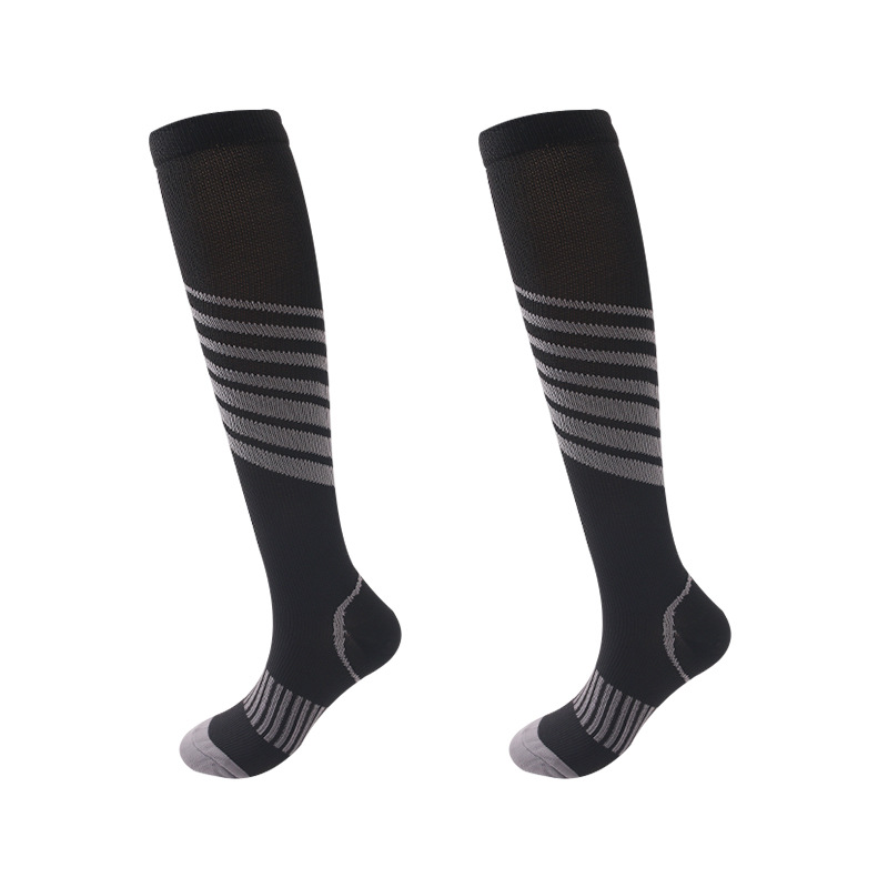 Picture of Sports Compression Socks, Multi-Color Pressure Compression Sports Socks for Men and Women, Running Sports Socks, in Stock, Direct Supply from the Manufacturer, Sweat-Absorbent