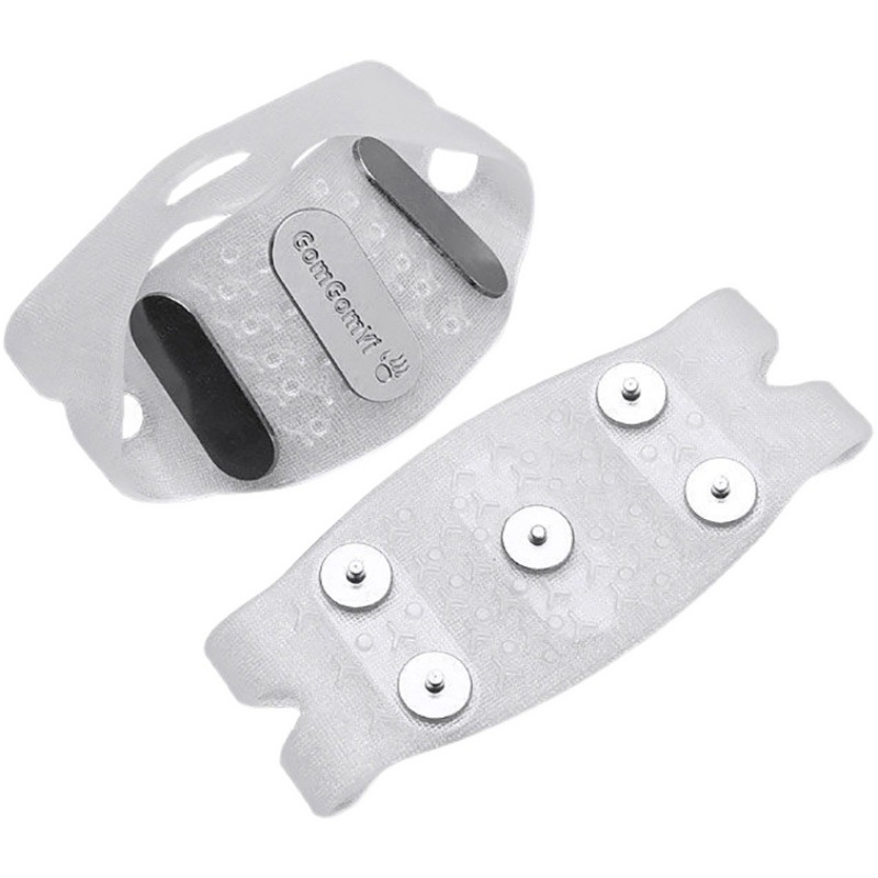Picture of Ice claw non-slip outdoor snow boots shoe cover for the elderly anti-fall shoe nail chain mountaineering professional winter simple snow claw wholesale