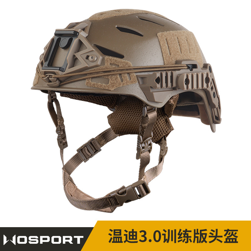 WOSPORT Wendy 3.0 Training Helmet Adjustable Head Circumference Knob Double Cushioning Geometric Helmet Body