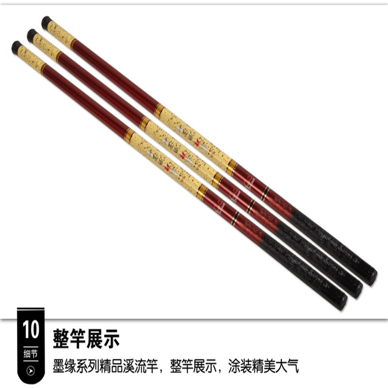 Picture of Spot adjustment glass fiber reinforced plastic fishing rod short section stream rod fishing gear manufacturers beginner fishing gear super hard fishing wholesale fishing rod
