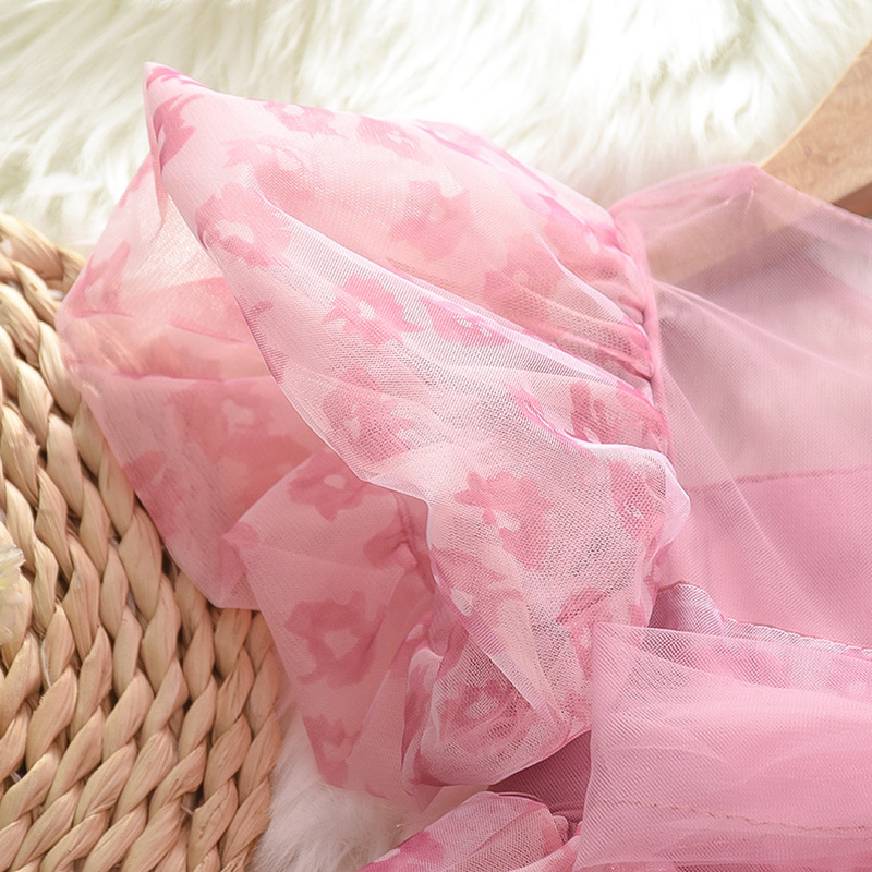 Picture of Girls dress Summer 2025 New Children's Skirt Super Fairy Women's Pompous Veil Skirt Summer Girls Princess Skirt