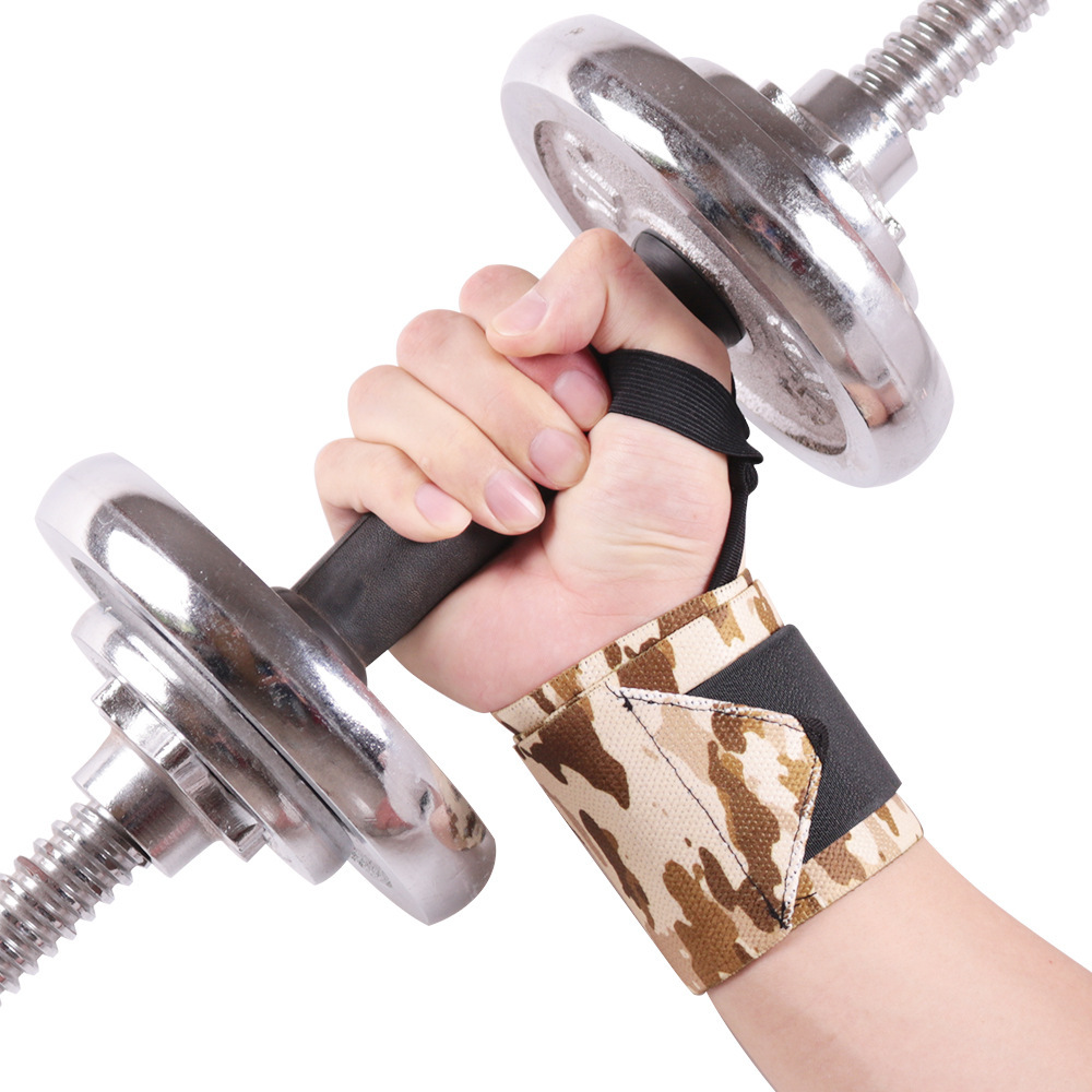 Picture of Pressurized wristband nylon pressurized camouflage winding wristband weightlifting basketball booster band fitness bandage wristband wholesale