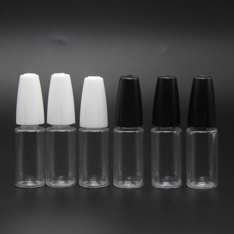 10ml PET transparent bottle long needle injection bottle needle bottle cap cap bottle empty bottle