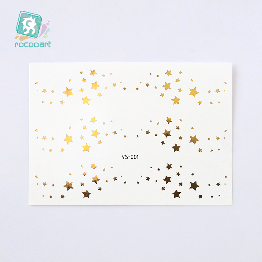 Picture of New European and American Hot Gold and Silver Tattoo Stickers Popular Freckles Face Stickers Party Party Tattoo Stickers Internet Red Face Stickers