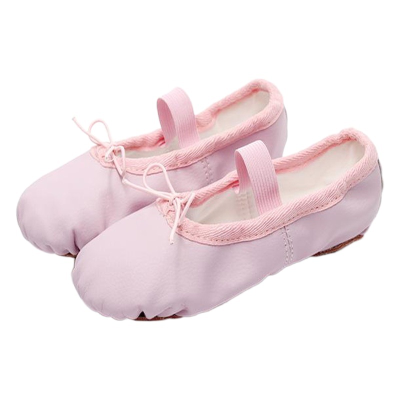 Children's Dance Shoes, Soft-Soled Ballet Shoes, Adult Body Training Shoes, Pu Leather Dance Shoes, Yoga Shoes, Wholesale Flat Heels