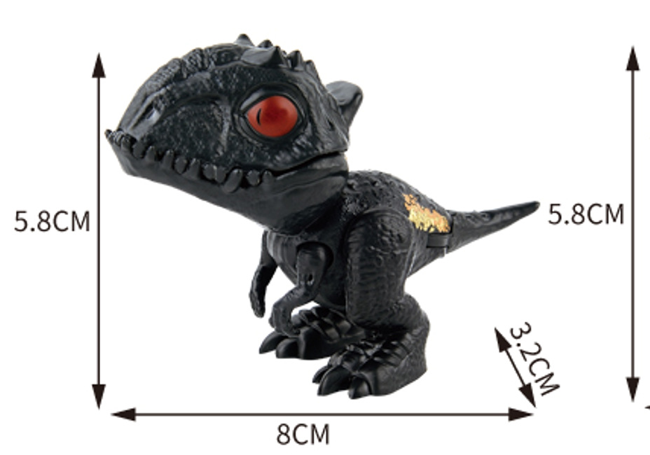 Picture of Cross-border New Explosions Children's Educational Finger-biting Dinosaur Toys suit Finger-biting Dinosaur Small Animal Blind Bag Blind Box