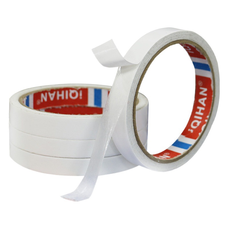 Office Double-Sided Tape Wholesale High Viscosity Kidsren's DIY Handmade Strong Fixed Hot Melt Tissue Paper Double-Sided Tape