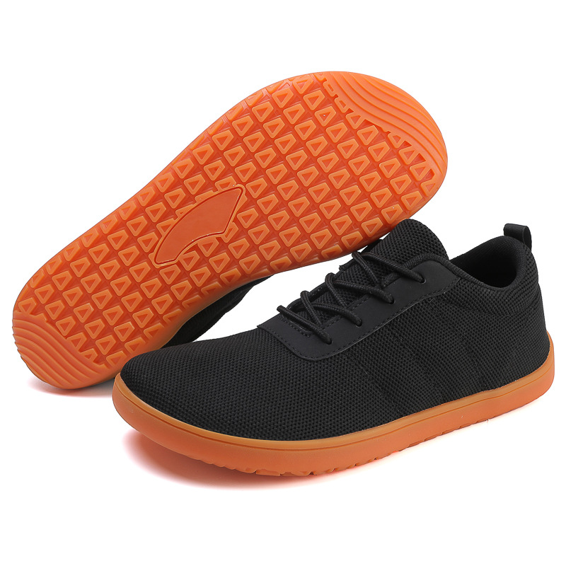 Picture of Foreign trade new wide head barefoot shoes simple casual sneaker men's and women's non-slip soft bottom wide last shoes factory outlet