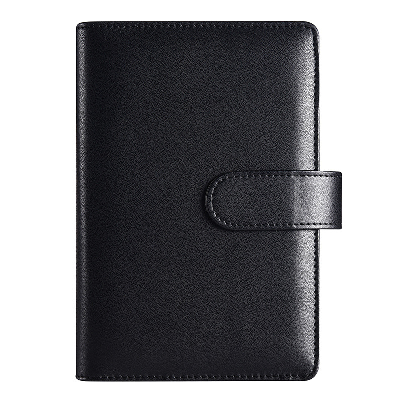 Picture of A6 Binder Cross-Border Creative Notebook Wholesale Zipper Bag Macaron Pu Leather Cash Budget Notebook