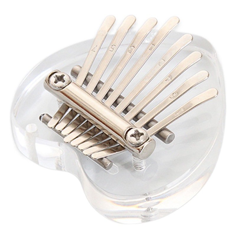 Small 8-Tone Mini kalimba Portable Mini Thumb Finger Carp Karimba Cross-Border Gift