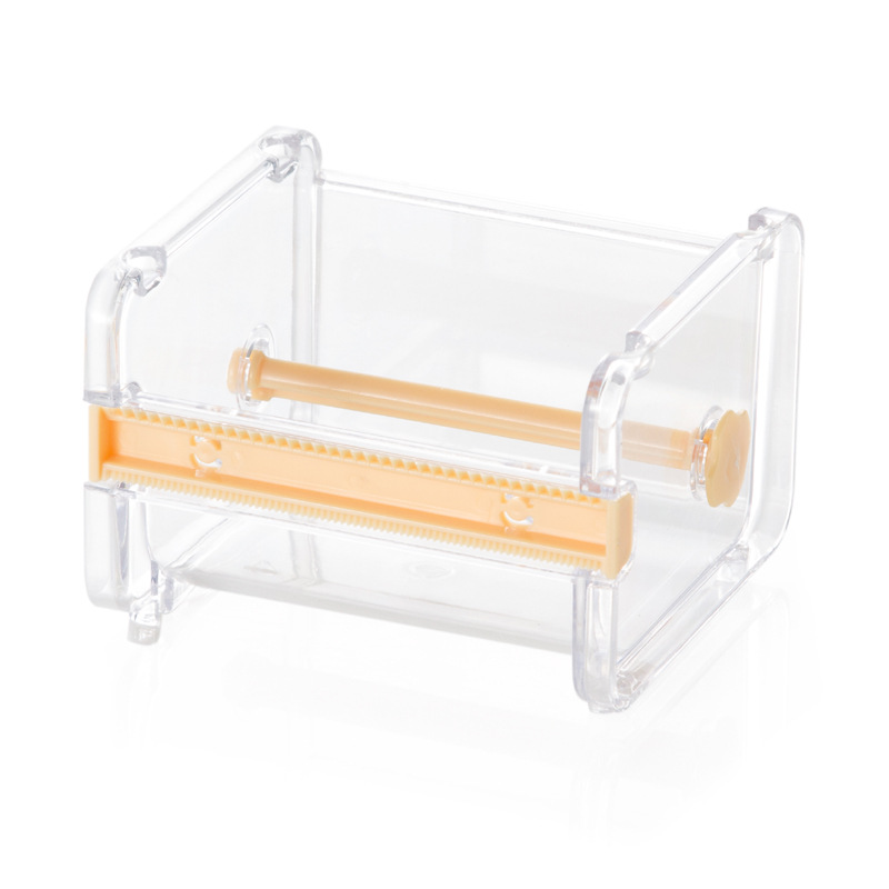 Picture of Cross-border office and paper tape cutter creative tape storage box student hand account tape sub-packing cutting clip