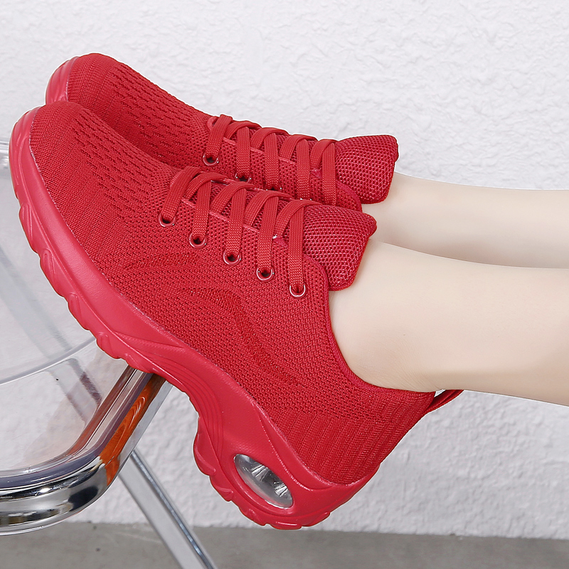 Picture of 2024 Black Dance Shoes Yang Liping Square Dance Shoes Soft Sole Women's Jazz Shoes Middle Heeled Sports Dance Shoes Not Tired Feet