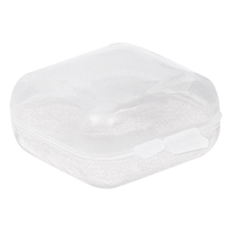 Factory wholesale plastic box soundproof earplugs packing box wireless earplugs storage box earplugs small square box