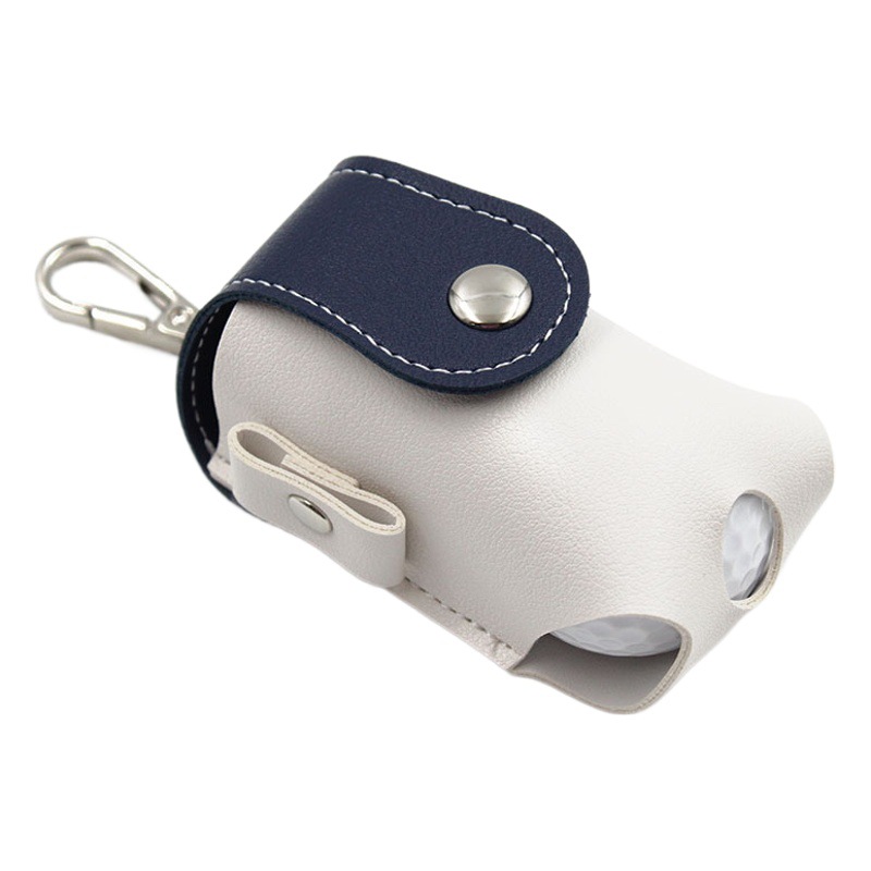 Spot PU Leather golf Bag Outdoor Hanging Waist golf Bag Waist Bag golf Supplies Accessories