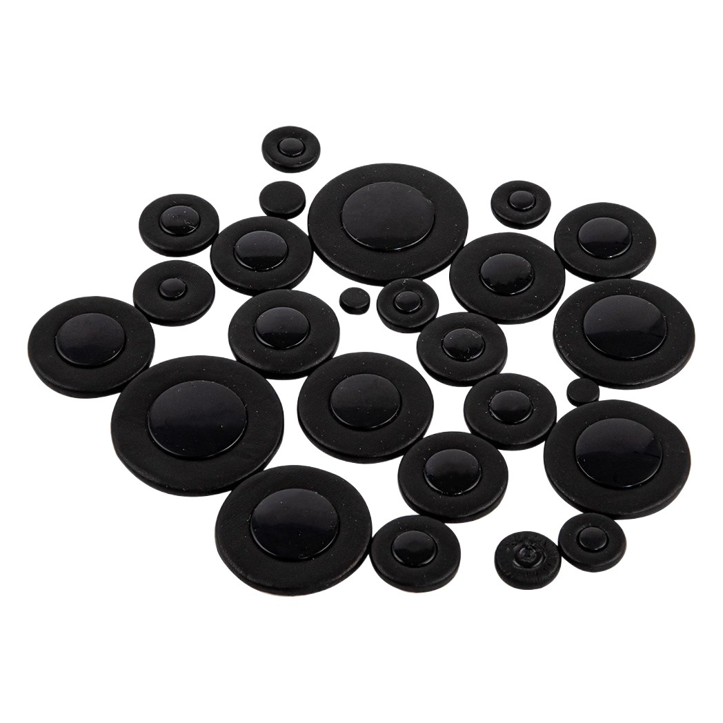Cross-border supply of alto saxophone leather pad down E-tone 25 loaded saxophone sheepskin pad ABS plastic echo reflection