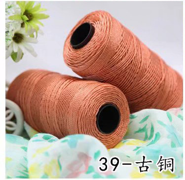 Picture of Three strands of nylon thread twine hook wire knitting hook hat shoes line car seat ice silk wool manufacturers wholesale