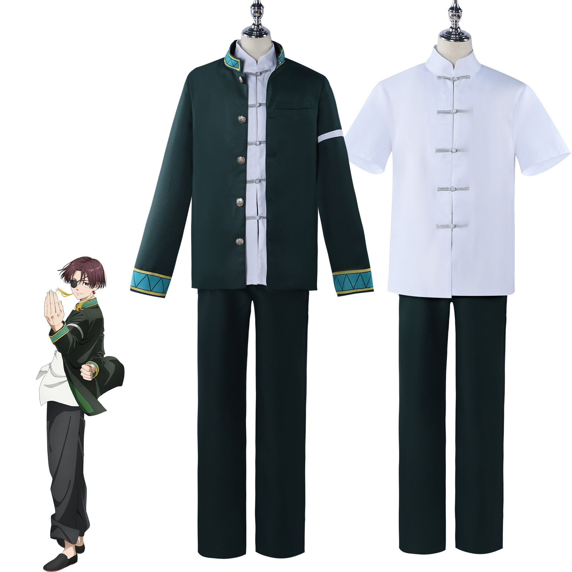 Picture of North Water Animation Anti-Wind Bell cos Suit Su Fang Falcon Flying cosplay Animation windbreaker Ying Yao Playing Suit