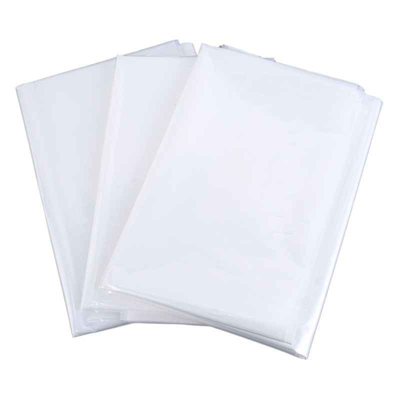 In stock large high pressure PE flat pocket quilt moisture-proof dust-proof bag thickened transparent moving plastic packaging bag discount
