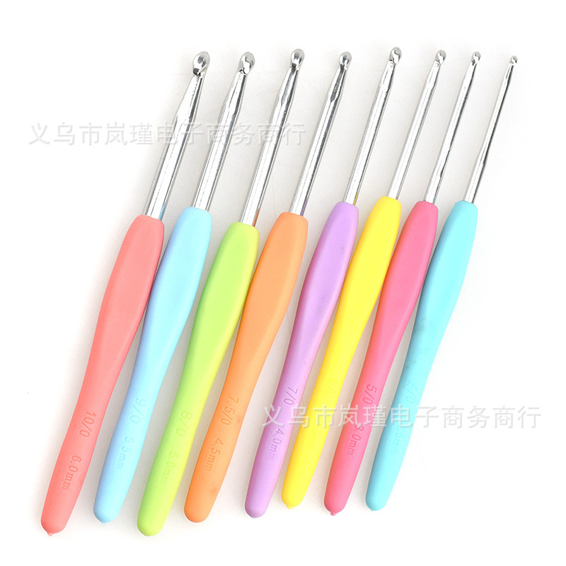 Picture of Hot Sale 53 Piece Set Crochet suit Hand-made DIY Knitting Tools Hook Needle Full Set Sweater Needle Knitting Soft Handle Crochet
