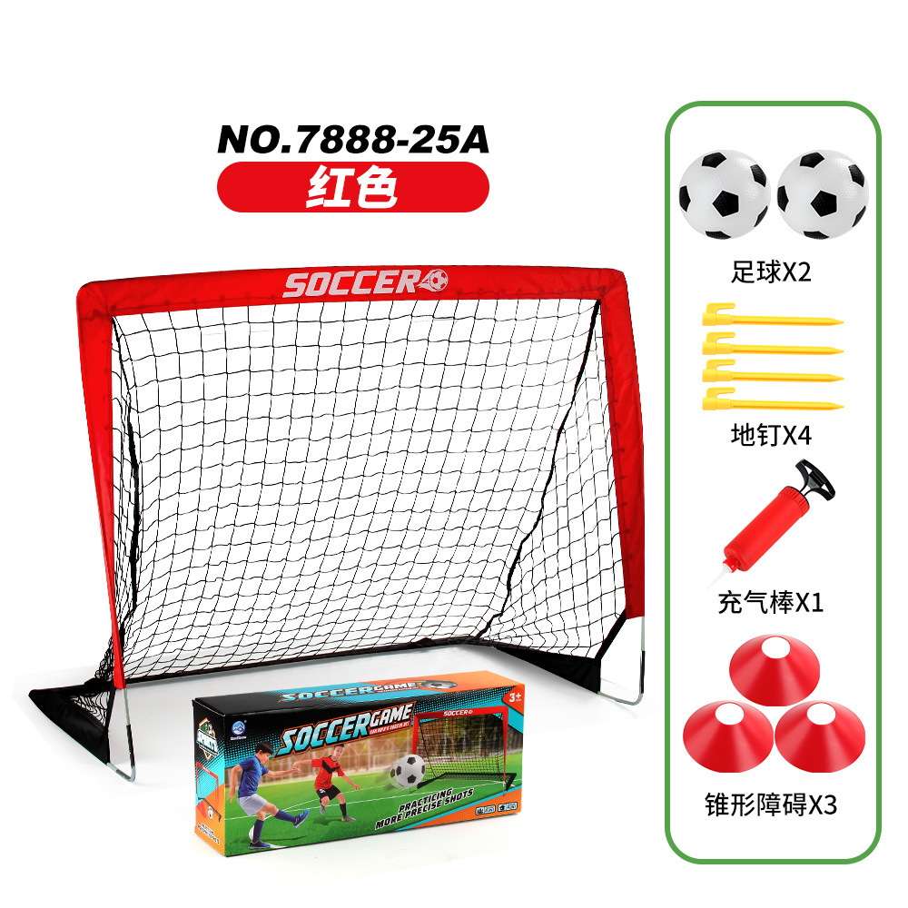 Picture of Children's Kindergarten Indoor and Outdoor Sports Portable Stacked Football Door Parent-Child Interactive Game Playing Football Toy
