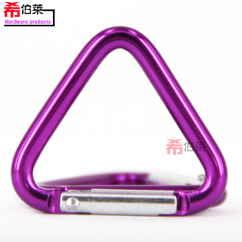 Picture of Hebrew No. 4 triangle aluminum alloy steel wire buckle clothing audio kettle accessories special-shaped buckle
