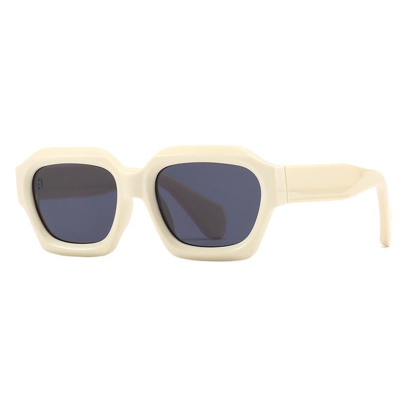 Cross-border European and American irregular polygon trend street sunglasses modern charm retro sunglasses wholesale 86606