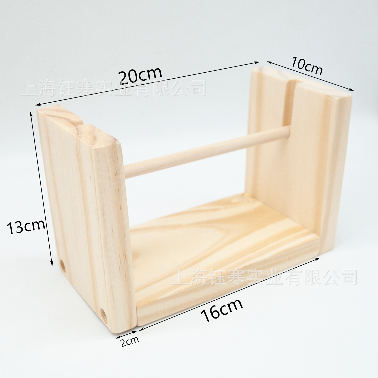 Picture of Auxiliary crocheting tool for rotating horizontal wool shaft