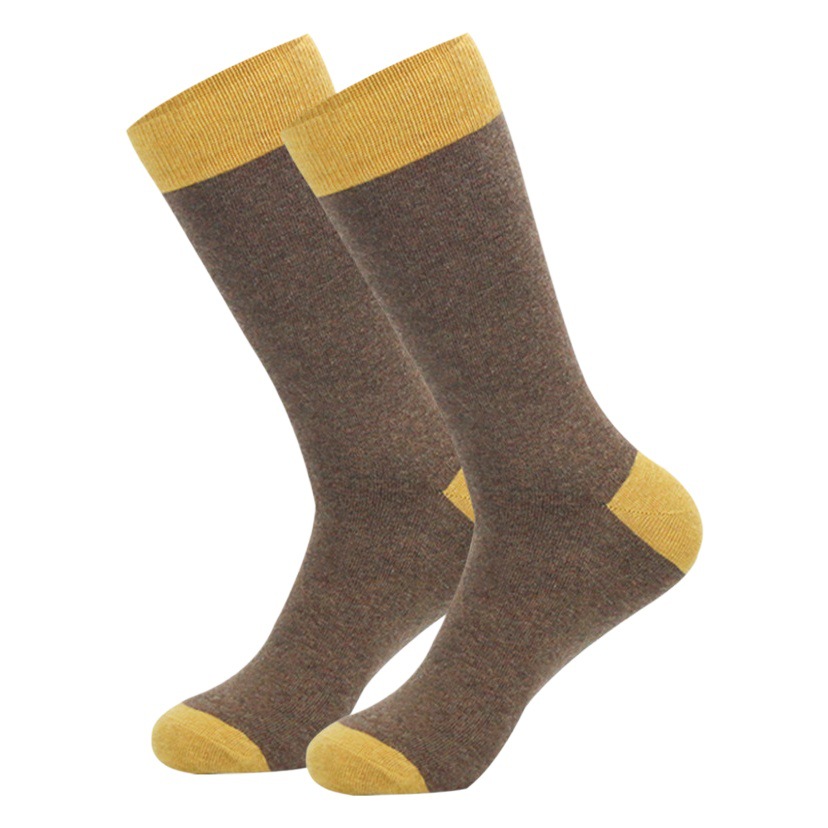 Amazon cross-border supply men's stockings large size striped high waist personalized trendy European and American autumn and winter thick Foreign Trade men's socks