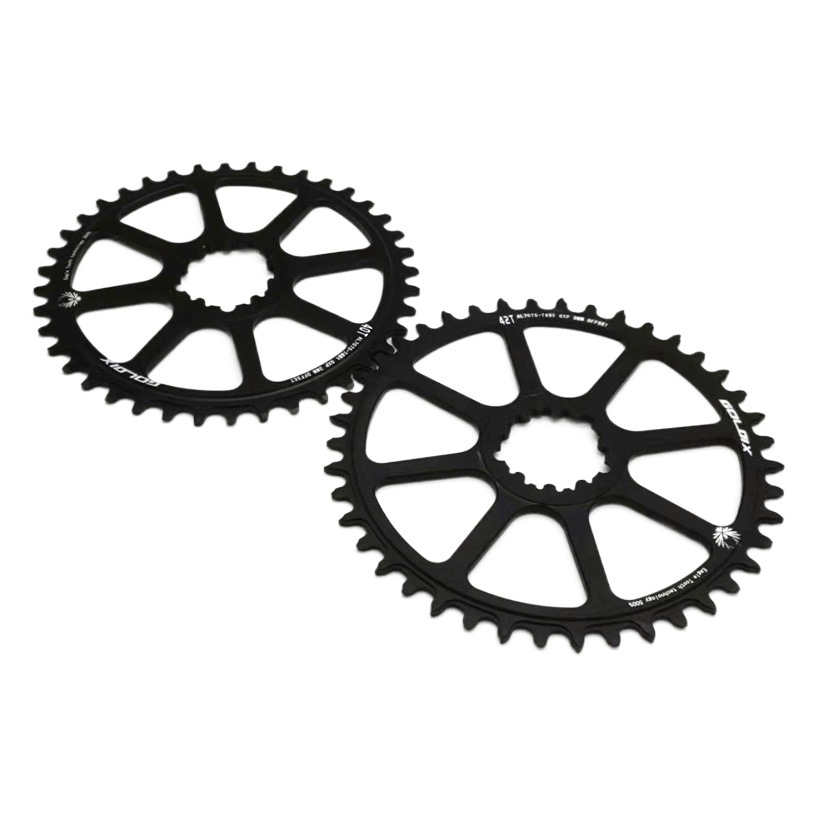 GXP specification offset 3 degrees positive and negative tooth plate 40t 42T 44t 46T 48T mountain bike single speed tooth plate