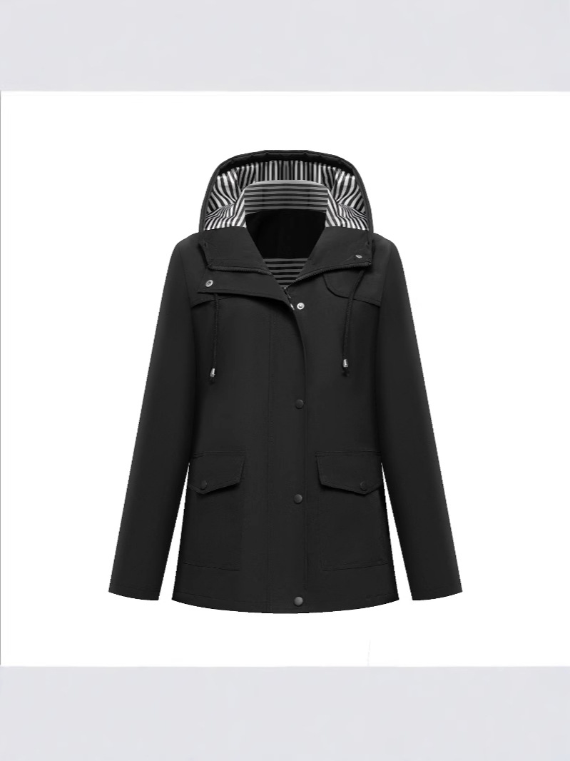 Picture of Cross-Border Export Amazon Wish Autumn and Winter Jacket Women's Windbreaker Outdoor Mountaineering Clothing Waterproof Jacket