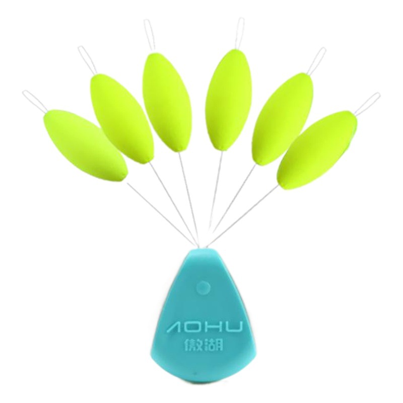 Aohu Matte Fluorescent Float Oval Streamlined Long Column Seven-Star Float Traditional Fishing Float