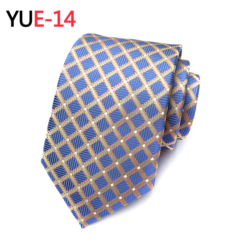 Picture of Tie Factory in stock Supply Men's Business Casual Professional Fashion Tie Polyester Yarn-dyed Striped Tie