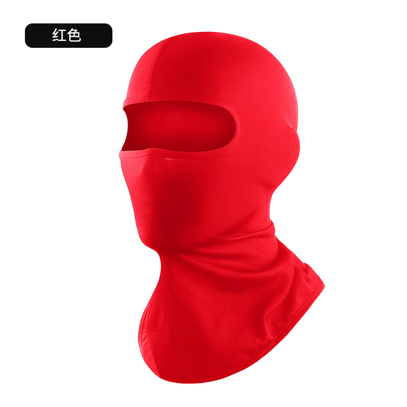 Picture of Amazon Riding Mask Milk Silk Anti-dust Sun Mask CS Mask Playground Kart Helmet Headgear