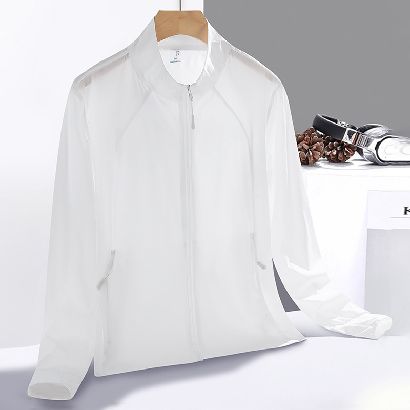 Picture of Summer Outdoor Ice Silk Sun Protection Clothing for Women, Anti-Uv Upf50+, Thin, Cool, Breathable, Light and Sun Protection Clothing for Men, Trendy