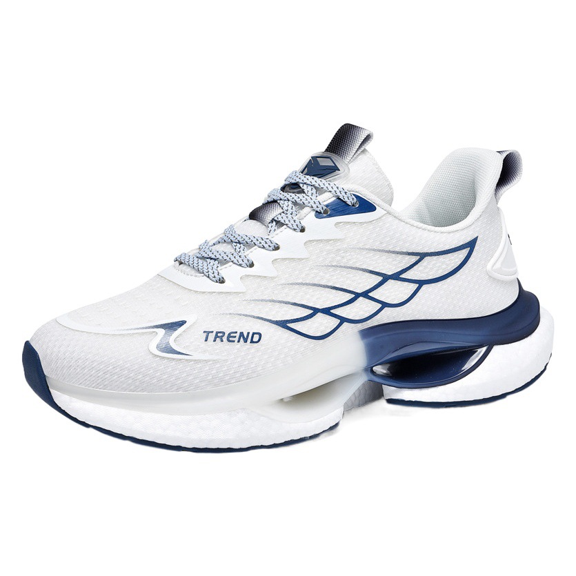 Men's Summer Breathable Super Light Shock Absorbing Mesh Sports Running Shoes for Junior High School Students