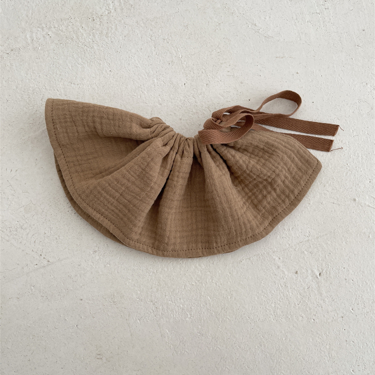 Picture of Newborn baby 4 layers cotton yarn saliva towel gauze bib tether baby saliva towel anti-spitting bib