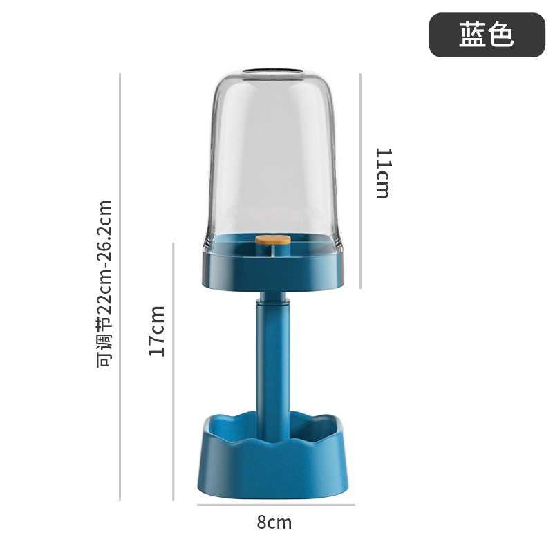 Picture of Bathroom Toothbrush Holder Set with Simple Mouthwash Cup and Electric Storage Rack, Dormitory Bathroom Toothbrush Holder, No Drilling Required