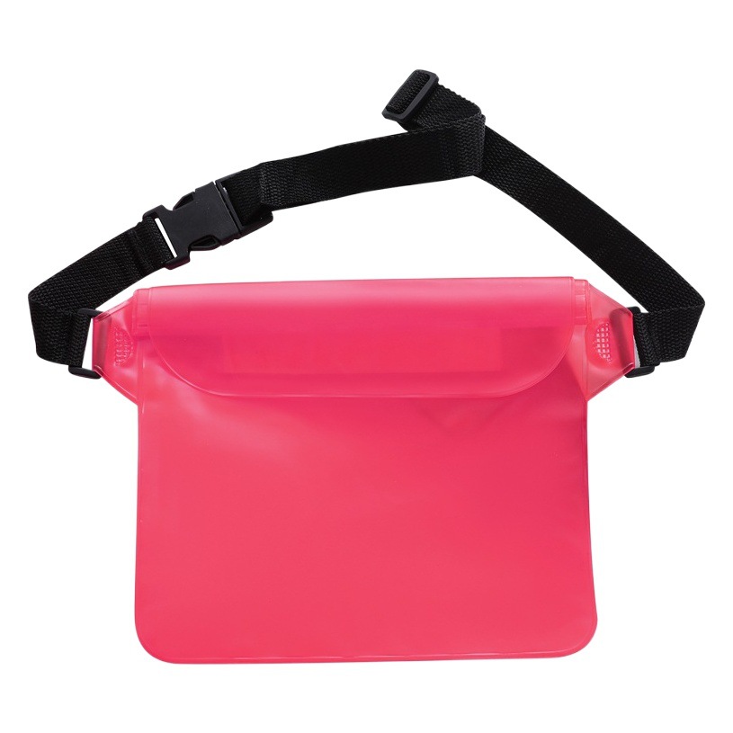 Amazon Supply Three-Layer Sealed Waterproof Waist Bag Wholesale Rafting Waterproof Bag Large Capacity 70% off Pvc Waterproof Bag