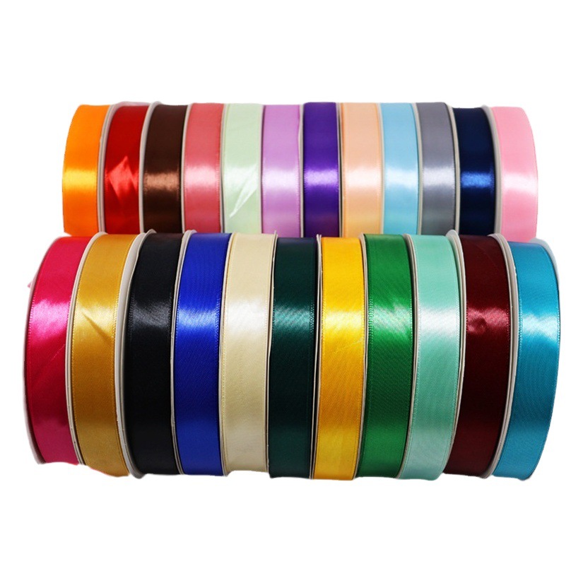 Ribbon 2cm roll ribbon gift packaging ribbon cake baking ribbon wedding decoration candy ribbon manufacturers