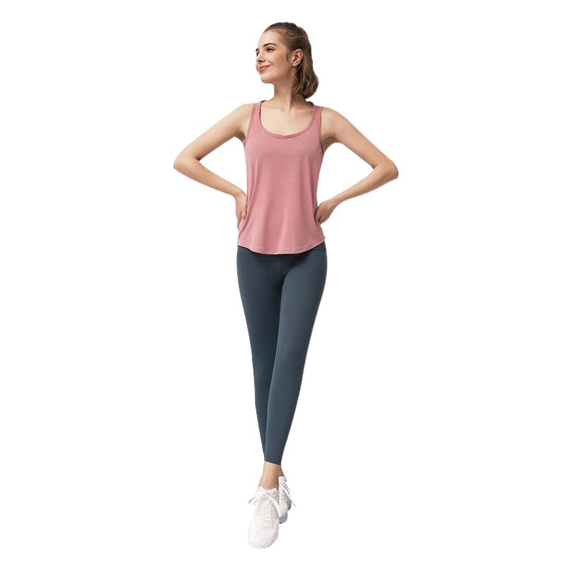 Ningbo Anjiu Backless Sports Vest Women's Yoga Wear Sling Beautiful Back Slimming Look Vest Fitness Outdoor Running Cover-Up