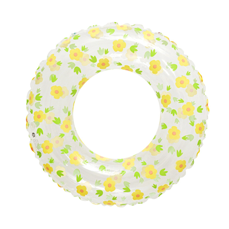 Picture of Factory wholesale thickened children's striped adult swimming ring inflatable underarm ring net red floating ring double airbag swimming ring