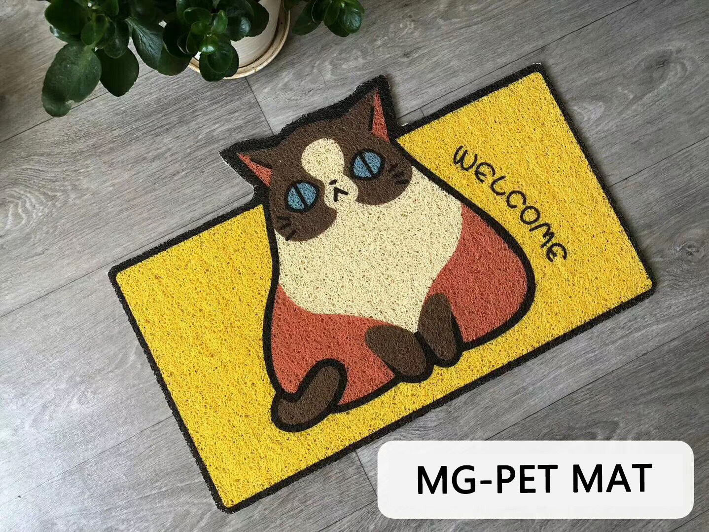 Picture of Silk Circle Entrance Mat Step Mat Entrance Door Mat Home Carpet Bathroom Entrance Mat Bathroom Foot Mat