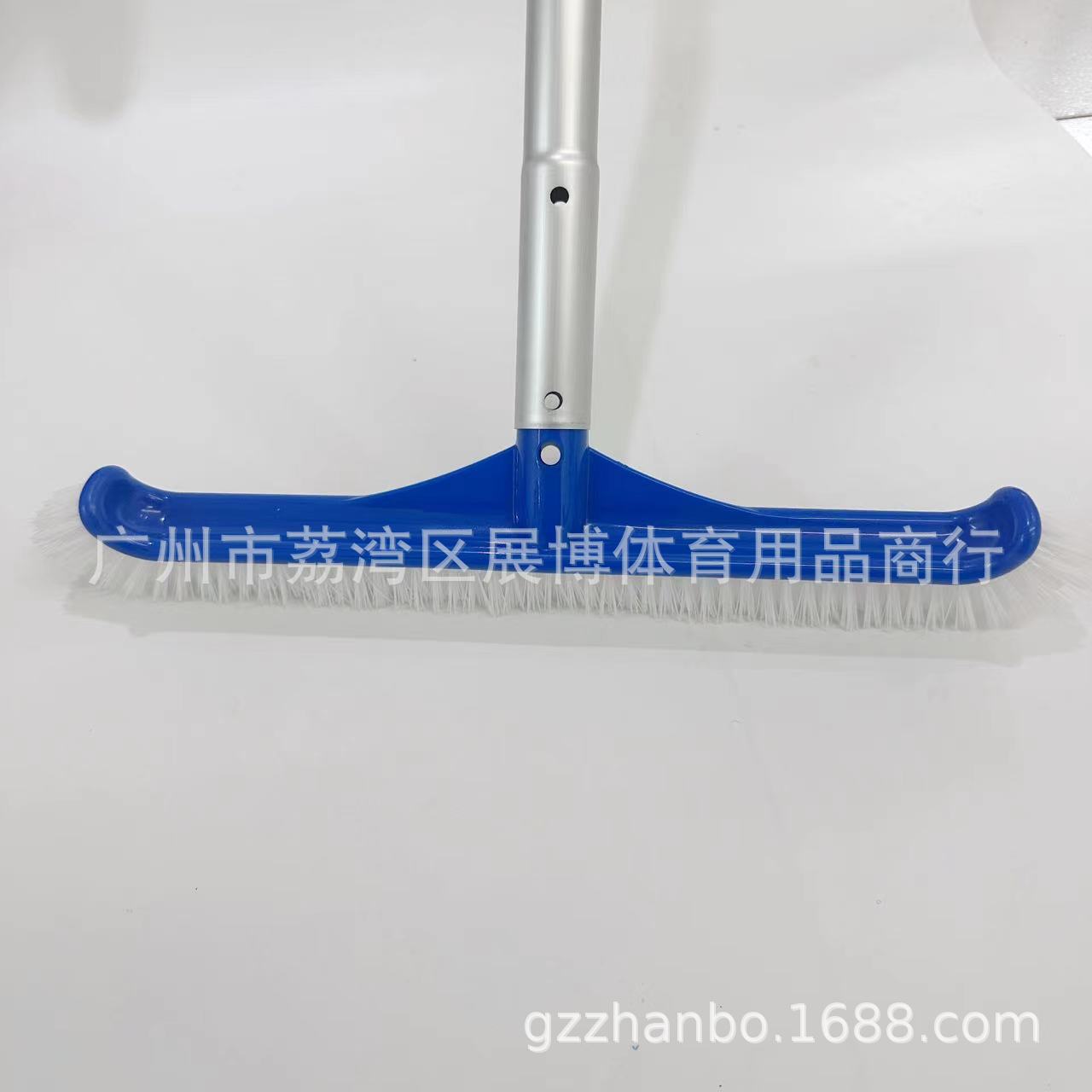Picture of Swimming pool equipment new 18 inch rubber brush on both sides of the brush plastic brush swimming pool brush blue brush cleaning match