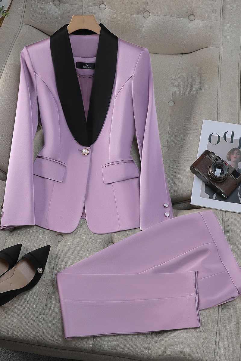 Picture of Business Wear Women's Cross-border Autumn and Winter New Fashion Formwork Suit Business Casual Suit Work Clothes