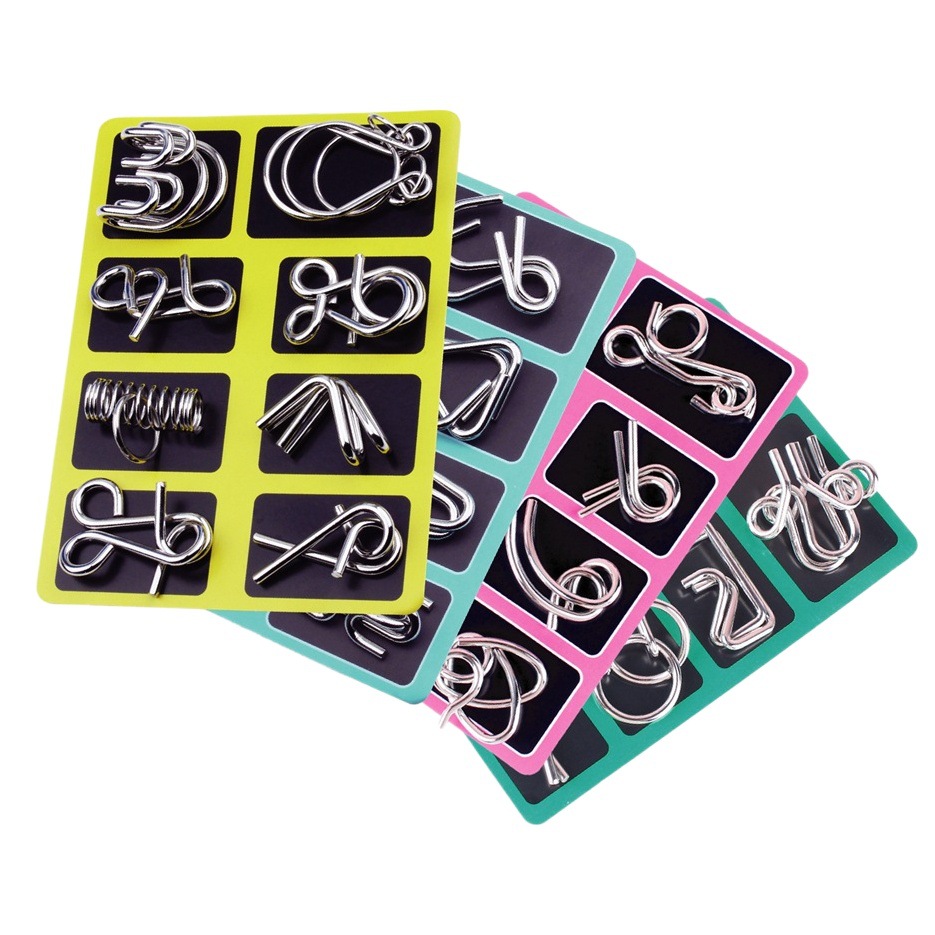 Net red explosions puzzle nine series burning brain adult children gift unring intelligence toys intelligence buckle suit wholesale