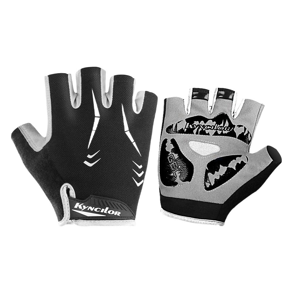 Summer Outdoor Sports Riding Gloves Men's Half Finger Fishing Fitness Mountain Bike Mountaineering Wear-resistant Shock-absorbing Protective